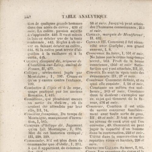 17 x 10,5 εκ. 8 σ. χ.α. + 584 σ. + 5 σ. χ.α., όπου στο φ. 2 κτητορική σφραγίδα CPC και �